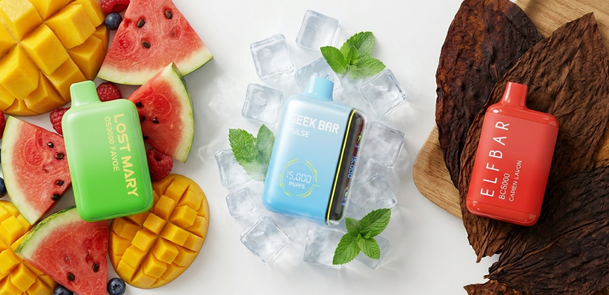 best disposable vape flavor, South Korea: fruit, menthol, and tobacco profiles 2026