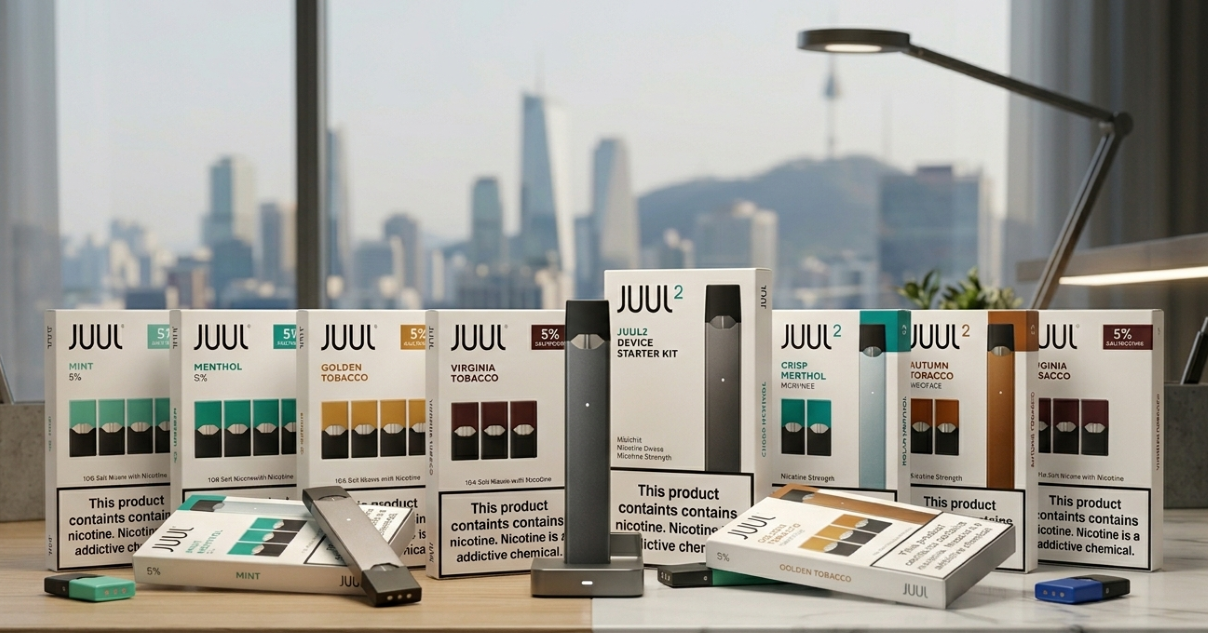 where to buy JUUL South Korea 2026: Final verdict jzvapes authentic pods availability