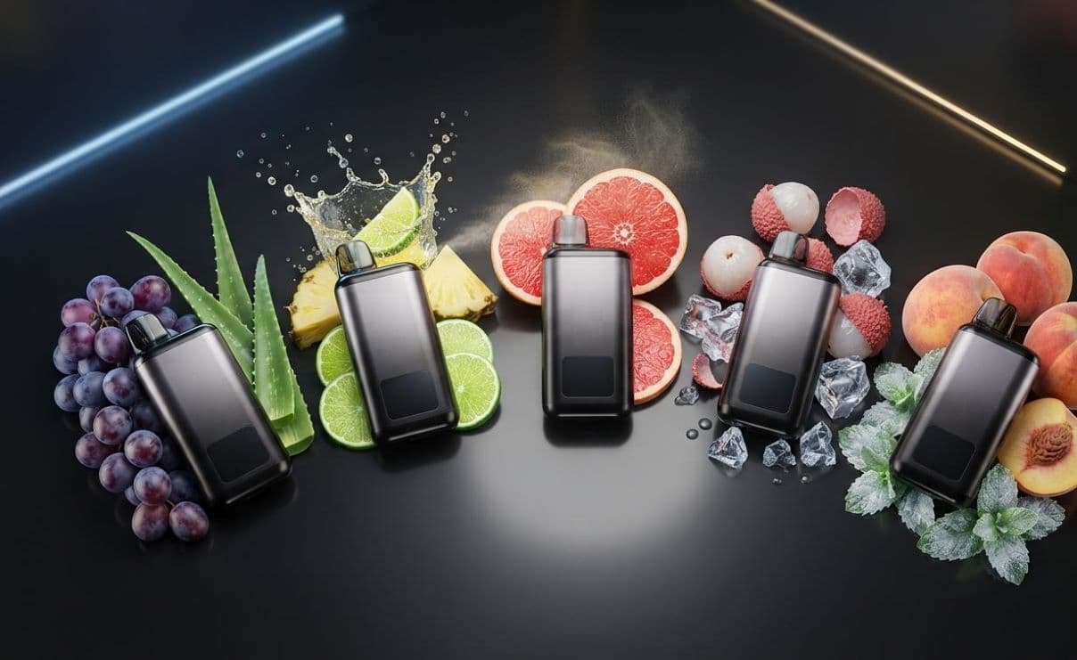 The full Nasty One Pod 40K flavor lineup.