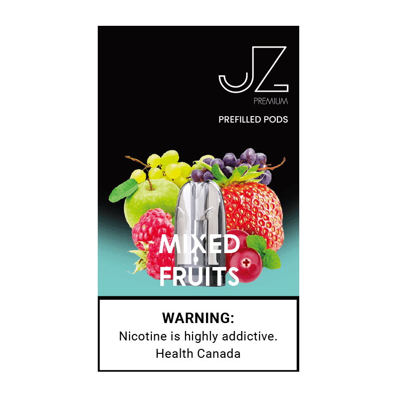 RELX Pods Mixed Fruits 5 percent 1200 puffs Korea salt nicotine RELX pods fruit blend smooth