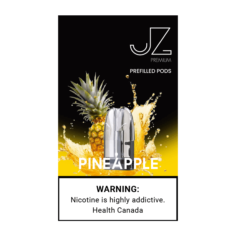 RELX Pods Pineapple 5 percent 1200 puffs Korea salt nicotine RELX pods tropical flavor smooth