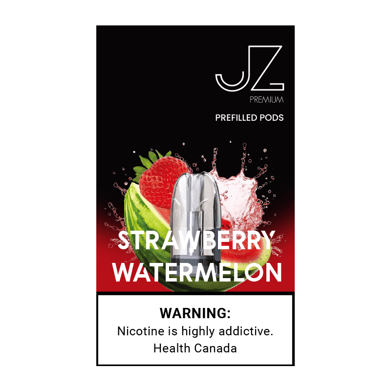 RELX Pods Strawberry Watermelon 5 percent 1200 puffs Korea salt nicotine RELX pods smooth fruity