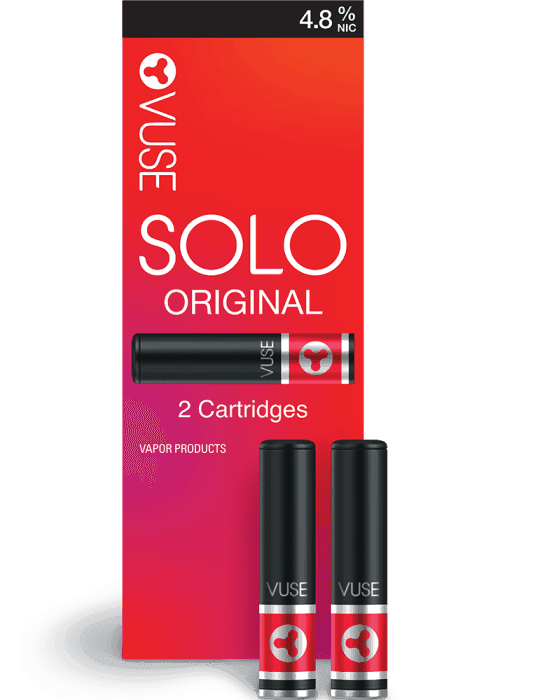 Clean dry tobacco profile 차분한 색감과 클래식 분위기를 담은 Solo Original 패키지 이미지.