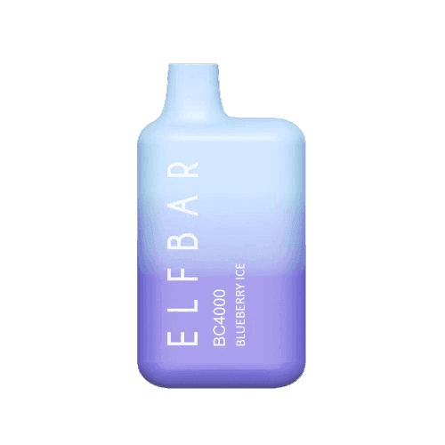 Sweet ripe blueberry aroma with refreshing ice edge — 베리 그래픽과 아이스 블루 포인트가 조화된 BC5000 Blueberry Ice 디스포저블.