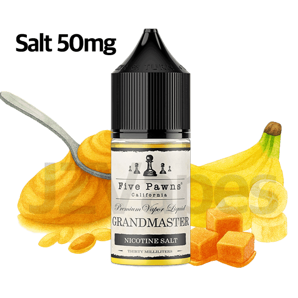 Five Pawns Grandmaster 50mg salt nicotine e-liquid Korea 파이브폰즈 그랜드마스터 솔트 니코틴 액상