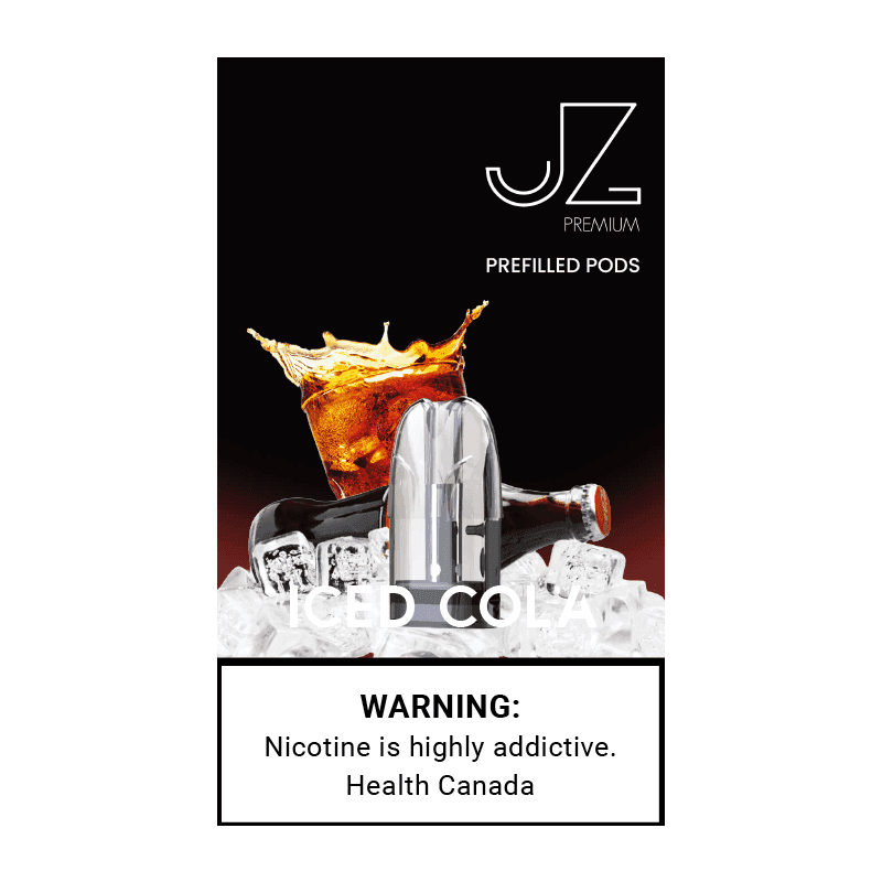 RELX Pods Iced Cola 5 percent 1200 puffs Korea salt nicotine RELX pods cola flavor cooling ice