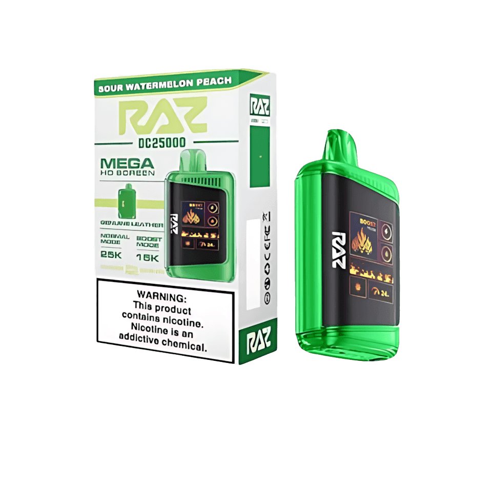 buy raz sour watermelon peach 25k disposable vape 5 percent nicotine