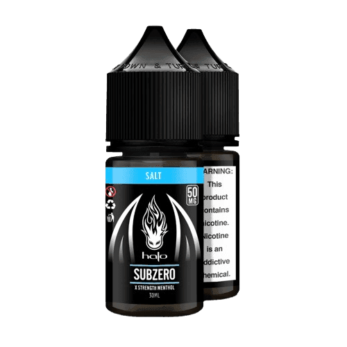 HALO 헤일로 서브제로 멘솔 솔트 니코틴 전자담배 액상 / HALO SubZero menthol salt nicotine e-liquid
