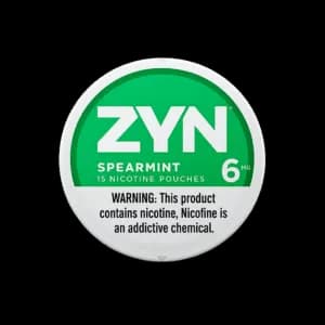 진 니코틴 파우치 ZYN 스피어민트 6mg 15개입 | 부드러운 무연 니코틴 담배 대체 제품