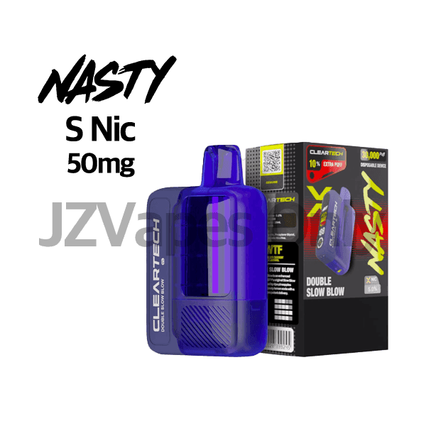 Nasty Bar X 30000 Double Slow Blow Disposable (5%) — 달콤한 파인애플과 톡 쏘는 레몬의 조화, sweet pineapple and zesty lemon flavor with a cool exhale, delivering a bright and refreshing vape experience in every puff.