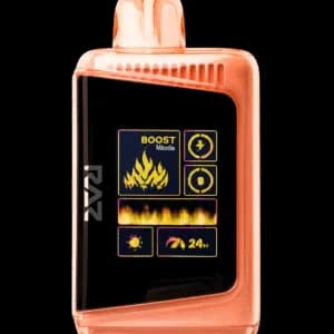 RAZ Georgia Peach 25K disposable vape 25000 puff peach flavor