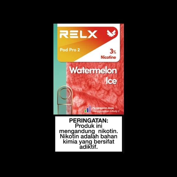 RELX Pod Pro 2 Watermelon Ice 3 percent pods Korea fruity ice RELX pods authentic