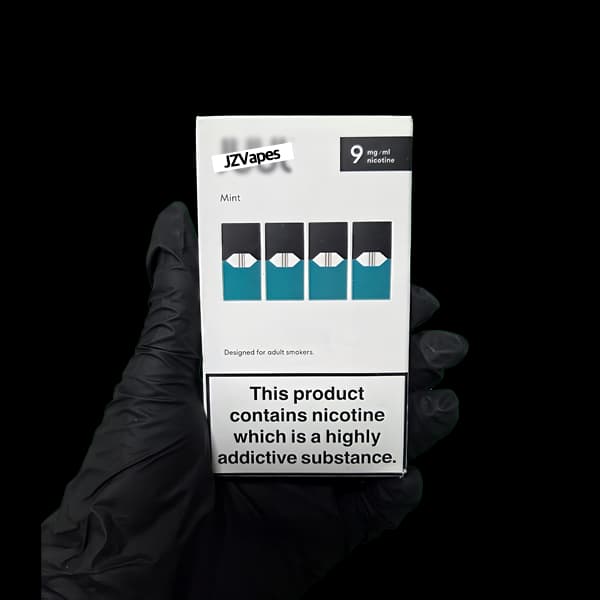 JUUL Pods Mint 9mg Pack of 4 Authentic UK Imported JUUL Pods | JZVapes South Korea