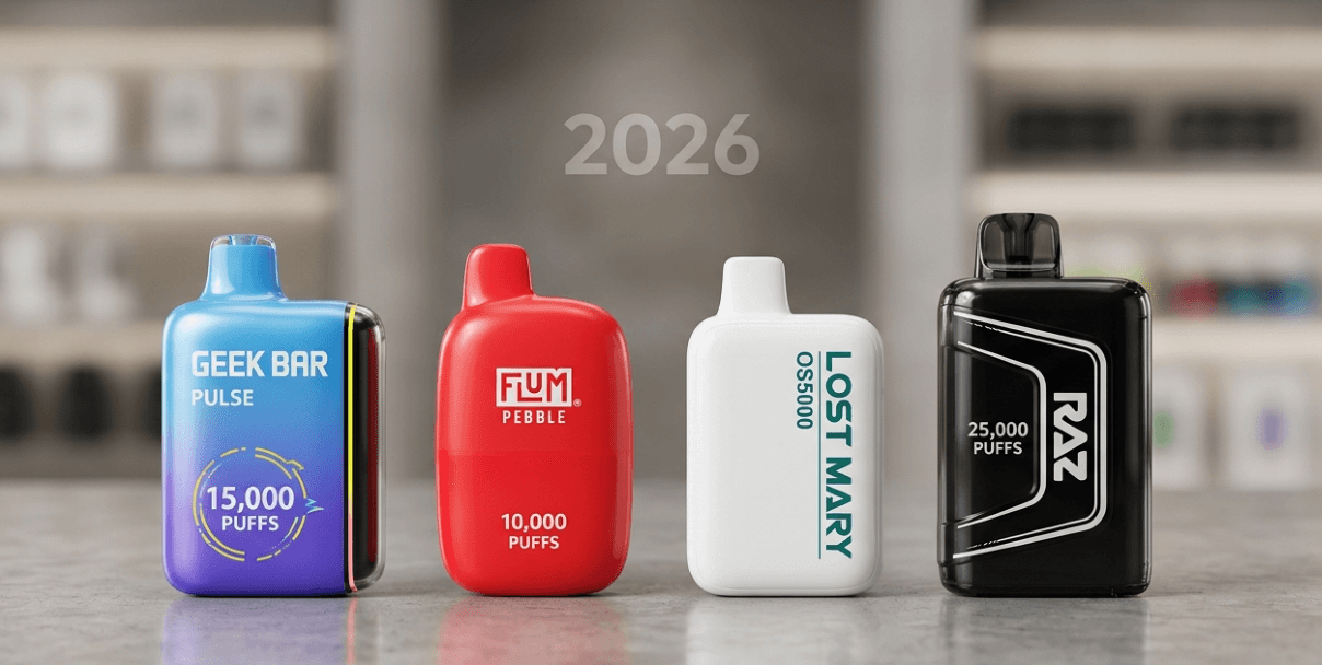 best disposable vape brands south korea 2026 geek bar flum lost mary raz