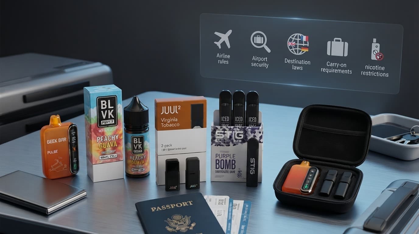 International vaping laws and travel requirements for vape users