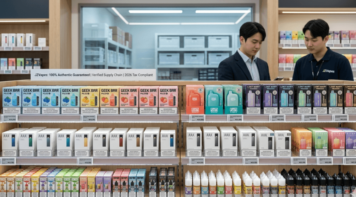 where to buy authentic disposable vapes South Korea jzvapes verified retailer 2026