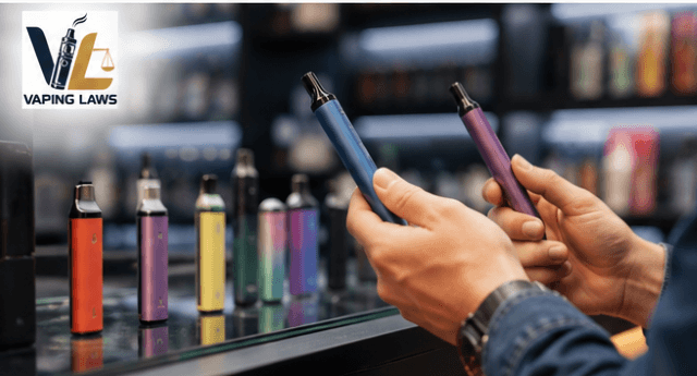 Collection of premium disposable vape brands available through an online vape store in Korea
