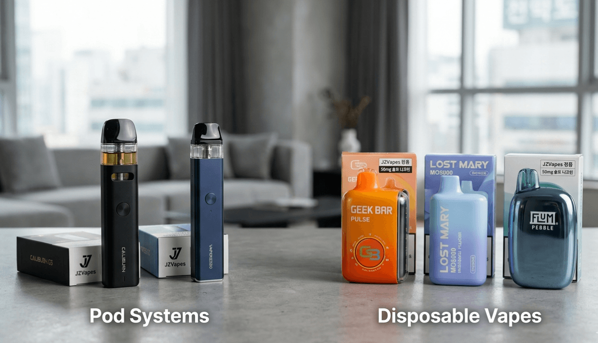 best vape device quit smoking south korea pod system disposable beginner 2026