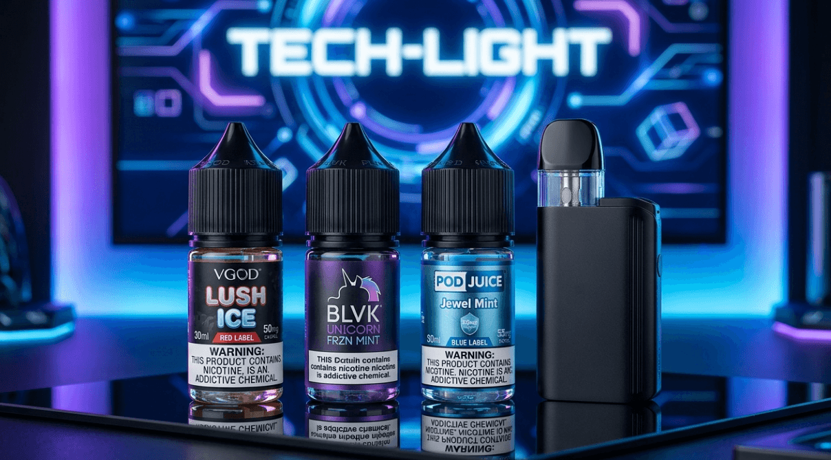 best e-liquid brands south korea 2026 VGOD BLVK pod juice salt nicotine 50mg JZVapes