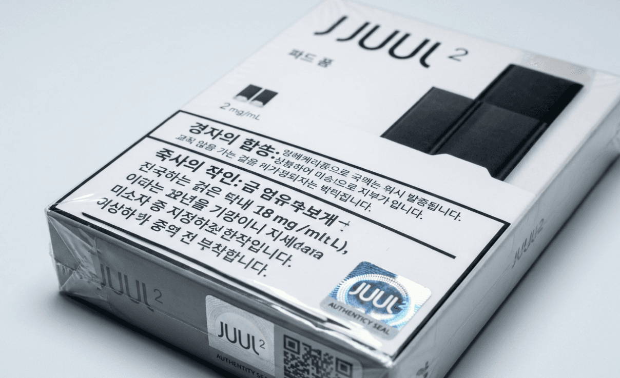 authentic JUUL pods Korea packaging verification