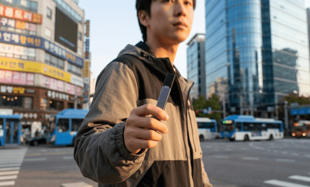 JUUL vaping daily usage Korea lifestyle