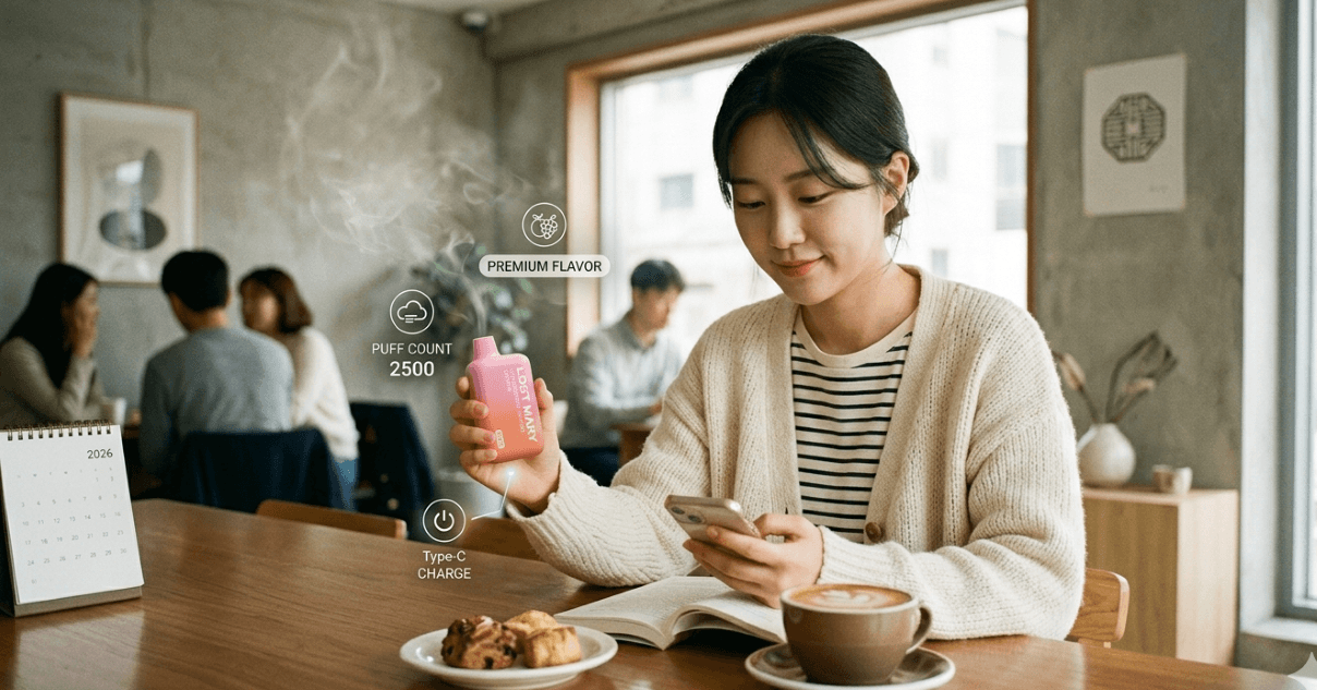 how to choose right lost mary device puff count, flavor, and nicotine in south korea 2026