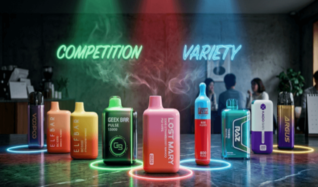 lost mary alternatives South Korea geek bar flum disposable vapes 2026