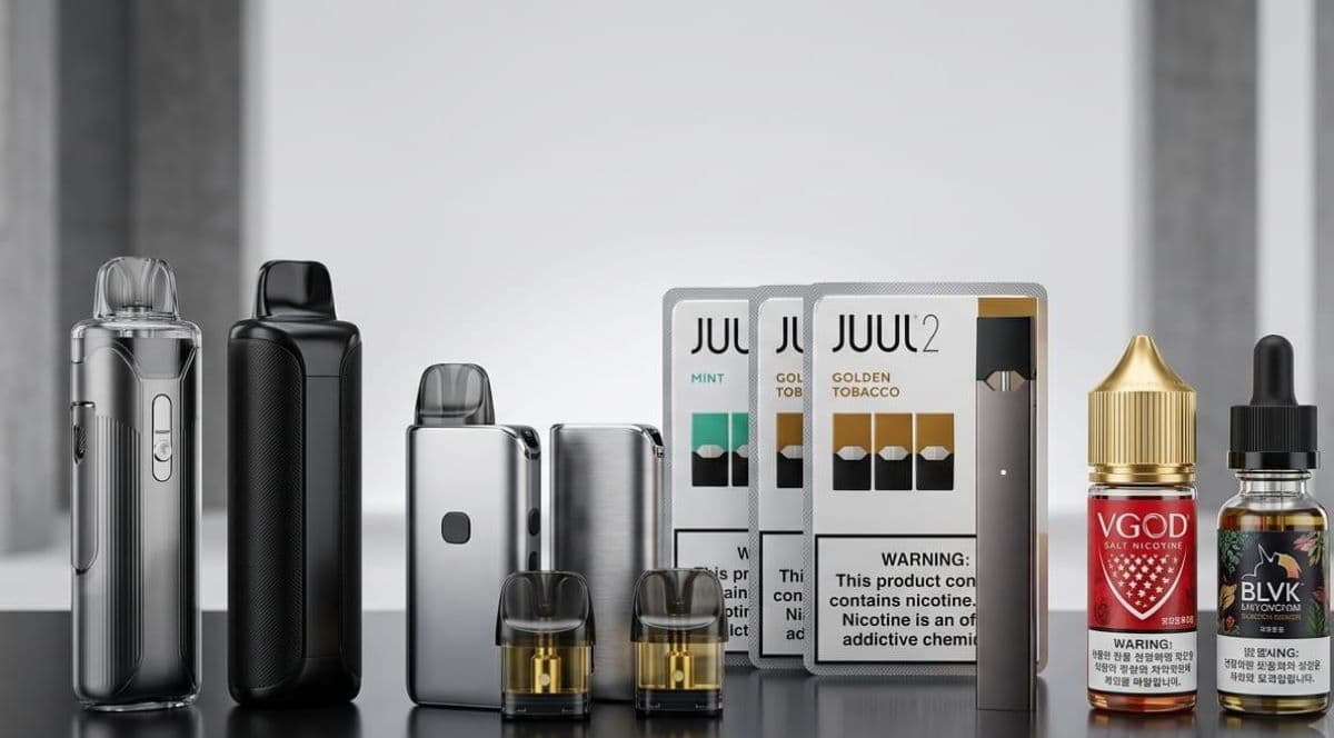 seoul vape delivery products 2026 disposables pods e-liquids juul juul2 geek bar flum lost mary jzvapes