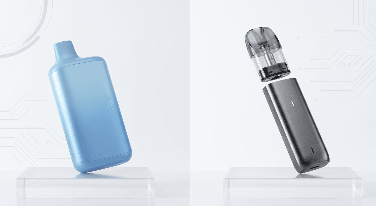 Switching to vaping choose right device Korea 2026: disposable vape, pod system, beginner guide