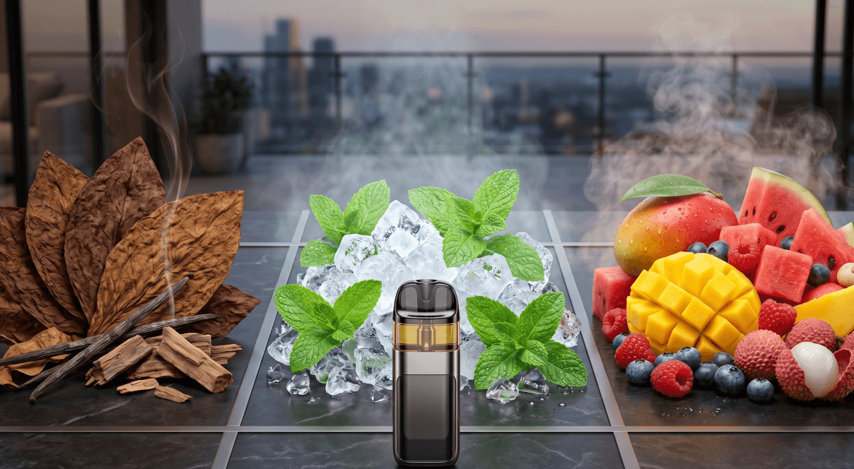 Switching to vaping choose right flavor Korea 2026: tobacco, menthol, fruit, salt nicotine beginner
