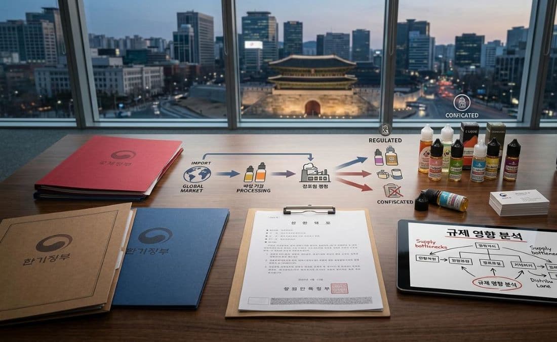 2026 vaping law korea unintended consequences counterfeit rise nicotine cap gray market expansion