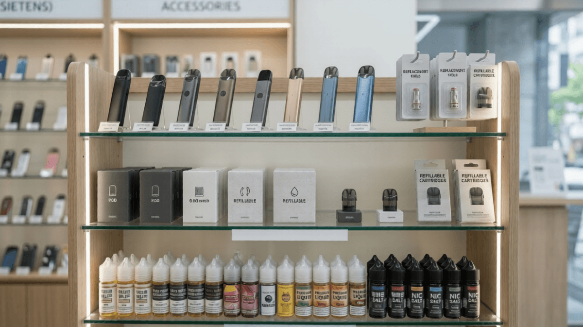 Selection of best pod products available to buy vape in Korea from a trusted online store