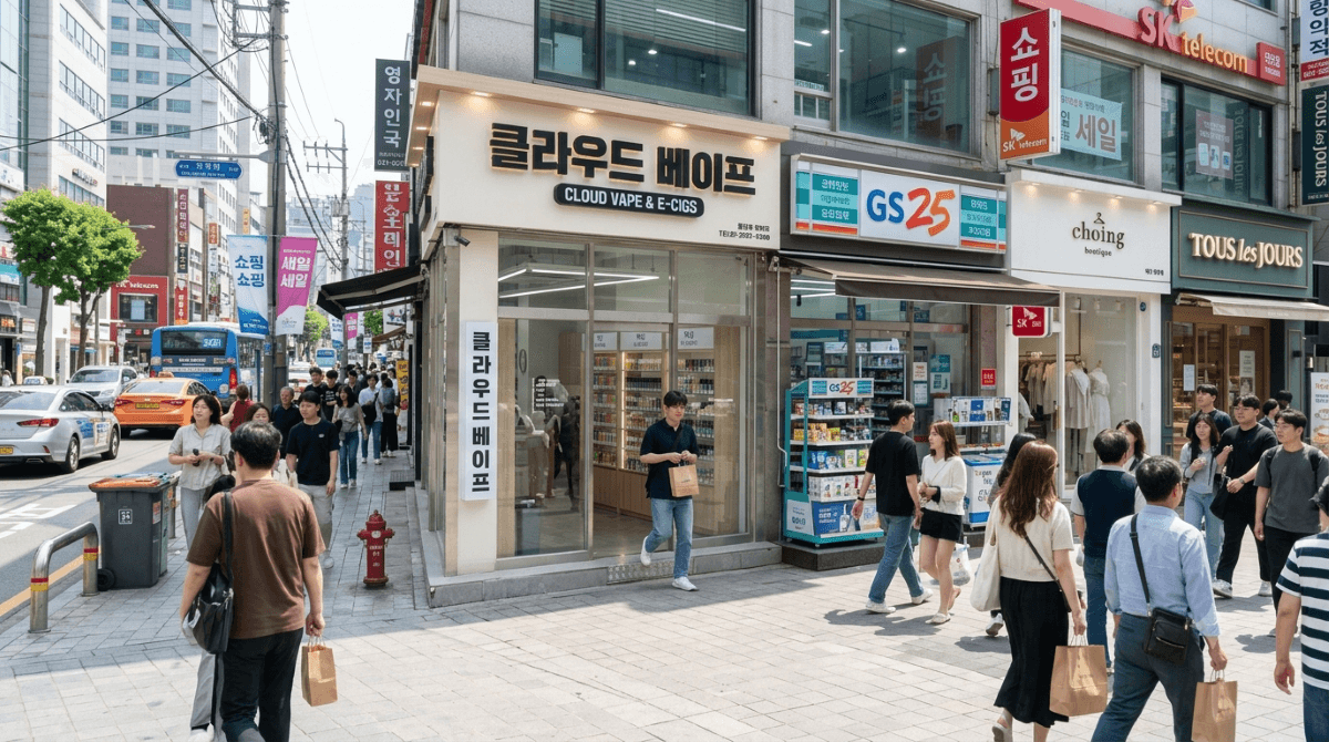Comparison of local and online vape buying options for electronic cigarettes in Korea
