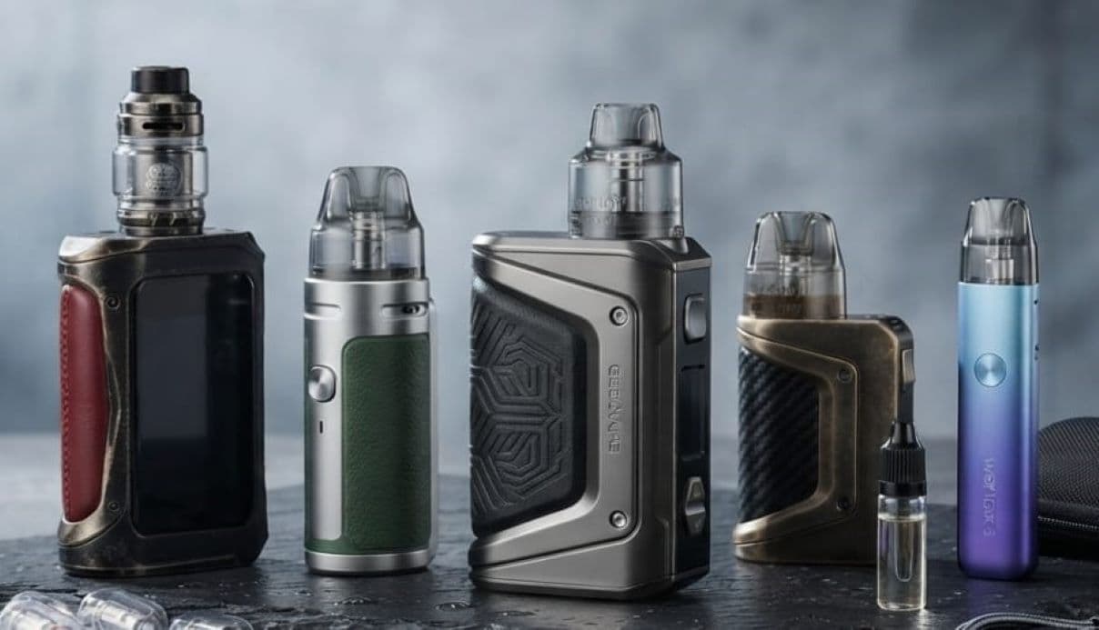 Premium replacement cartridges to buy GeekVape Pods — clear, leak-resistant construction with built-in mesh coils.