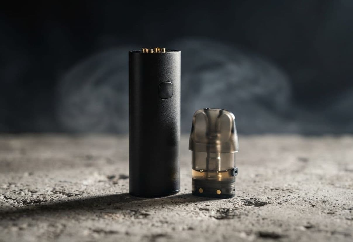 A premium side-by-side display of popular SMOK Vape hardware including a compact SMOK Novo pod and a versatile SMOK Nord pod mod kit.