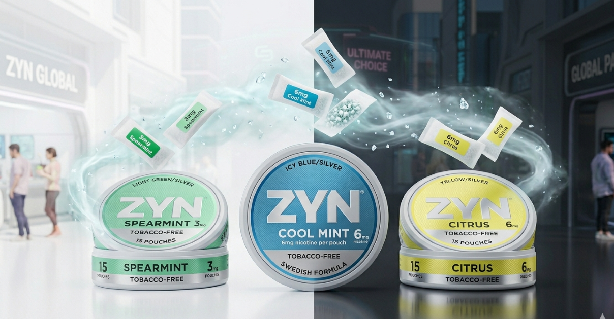 Dry, semi-dry, slim — every pouch format calibrated for steady, discreet, long-lasting satisfaction.