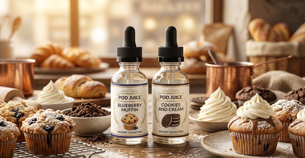 The Signature Jewel Mint series — Pod Juice's legendary menthol masterpiece, deeply cooling and crystal-clean.
