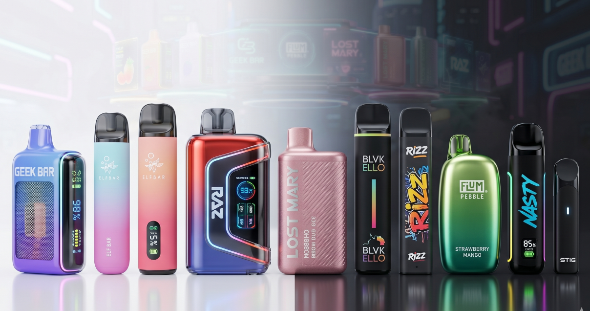 Pre-charged, pre-filled, draw-activated — modern disposable bars need zero setup or maintenance.