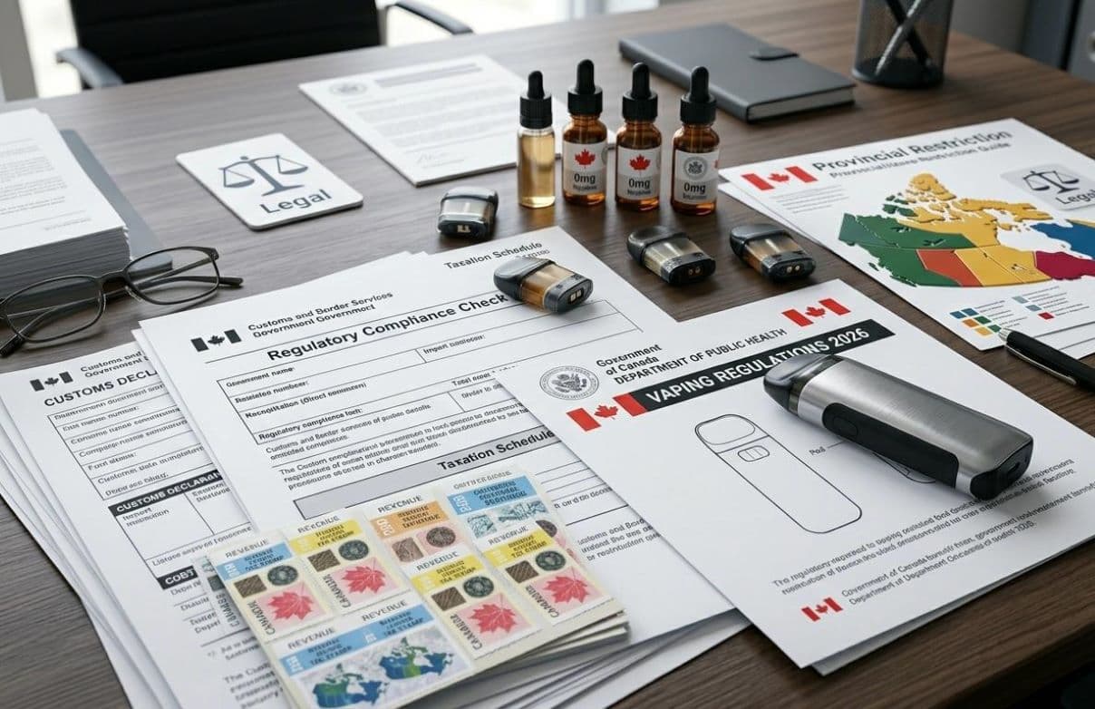 Canada Vaping Excise Duty 2026 canada vaping excise duty 2026 federal provincial stamp system tax CRA compliance retailer obligation