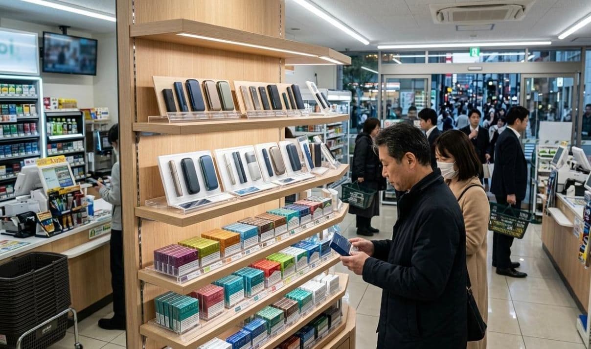 Heat-Not-Burn Japan 2026 IQOS Legal Market heat not burn japan 2026 IQOS glo ploom legal dominates market tobacco law not pharmaceutical nicotine