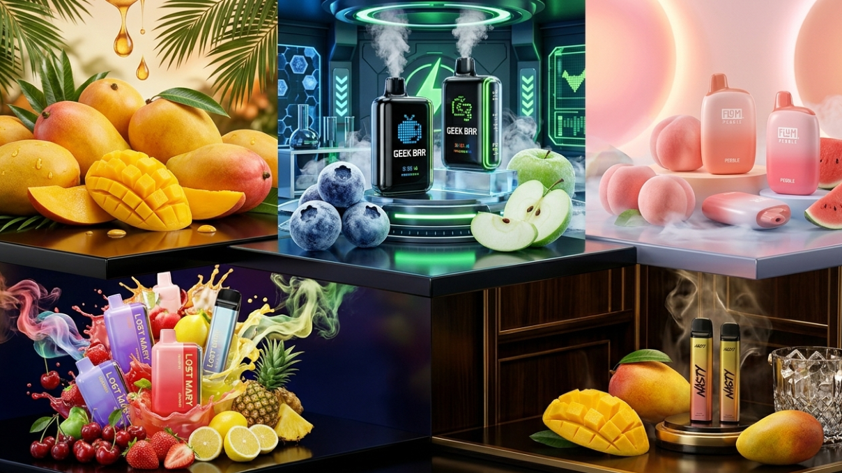best fruit vape flavors by brand south korea 2026 BLVK flum lost mary nasty geek bar jzvapes